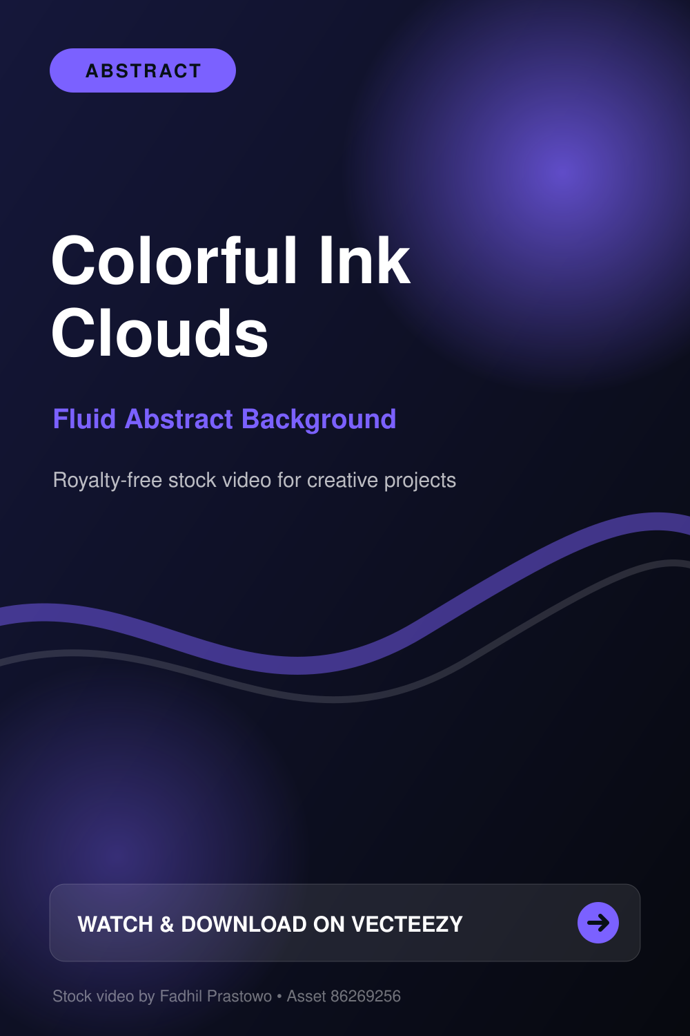 Colorful ink clouds mixing in water